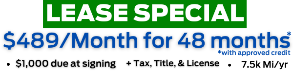 See Dealer for all details. 