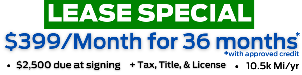 See Dealer for all details.