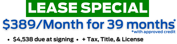 *See Dealer for all details.*