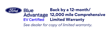 Blue Advantage EV Certified Pre-Owned
