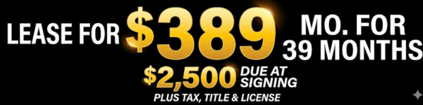 Lease this Equinox LT from $389 per month! $2,500 due at signing plus tax and tags 39 months, 7500 miles per year *with approved credit, not all buyers will qualify *must qualify for Lease Loyalty or Lease Conquest Rebate