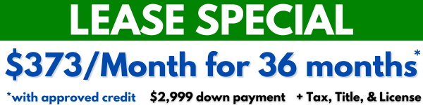 See Dealer for details.