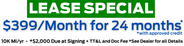 $2,000 Due at signing; 10K miles/yr; Plus Tax, Title, License, & Doc Fees. See Dealer for Details.