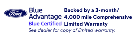 Ford Blue Advantage Certified Vehicle