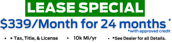 See Dealer for details.  