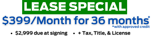 See Dealer for details. 