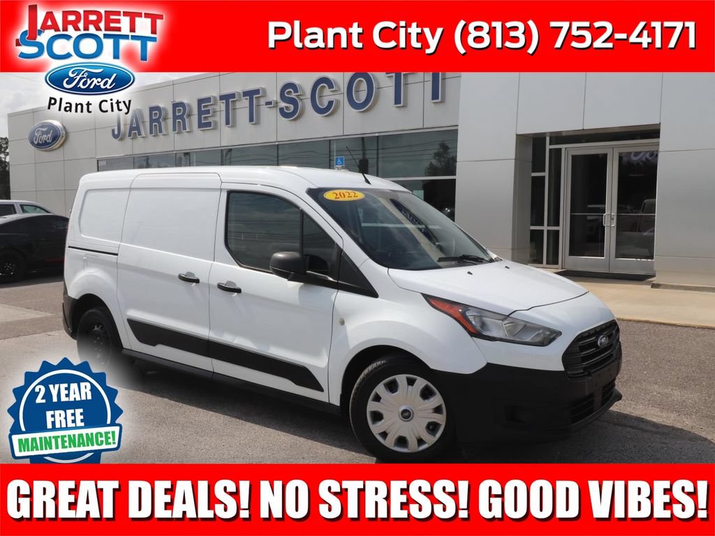 Used 2022 Ford Transit Connect XL with VIN NM0LS7S22N1518009 for sale in Plant City, FL