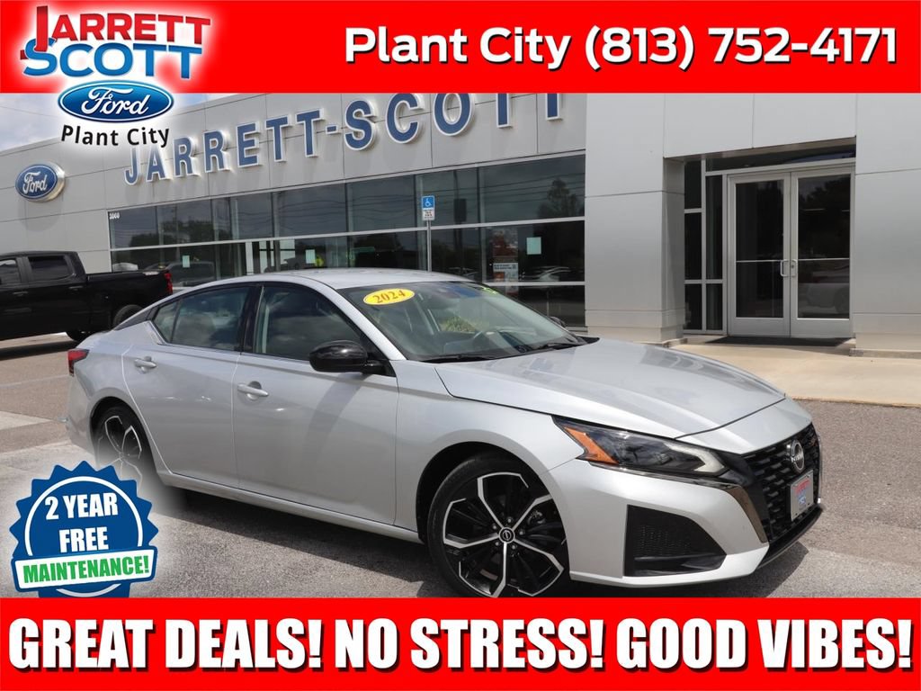 Used 2024 Nissan Altima SR with VIN 1N4BL4CV1RN362892 for sale in Plant City, FL