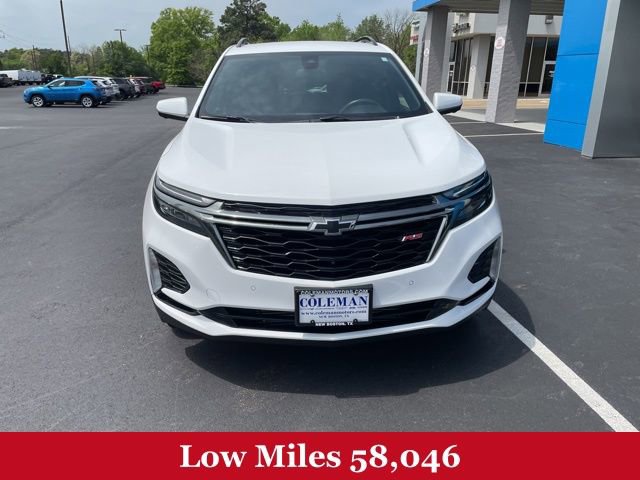 Used 2022 Chevrolet Equinox RS with VIN 3GNAXMEV8NS201423 for sale in Boston, TX