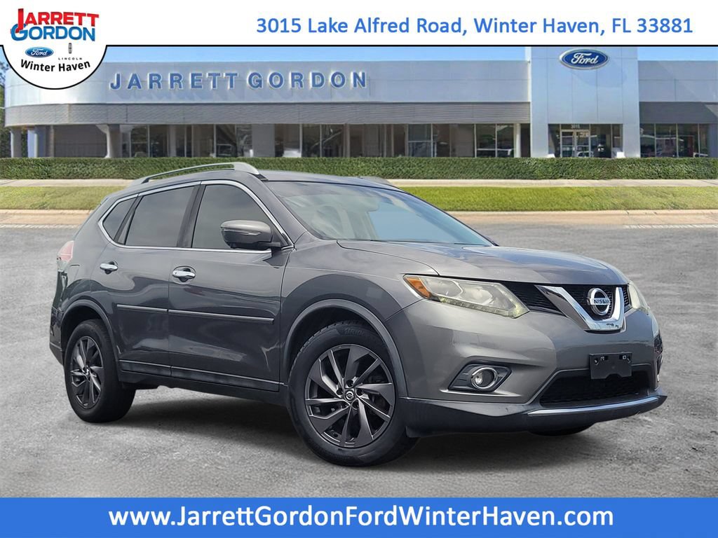 Used 2016 Nissan Rogue SL with VIN 5N1AT2MV0GC875774 for sale in Winter Haven, FL