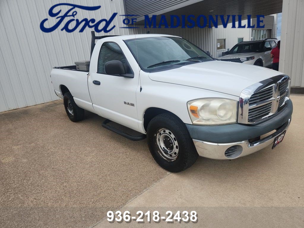Used 2008 Dodge Ram 1500 Pickup ST with VIN 1D7HA16N18J177290 for sale in Madisonville, TX
