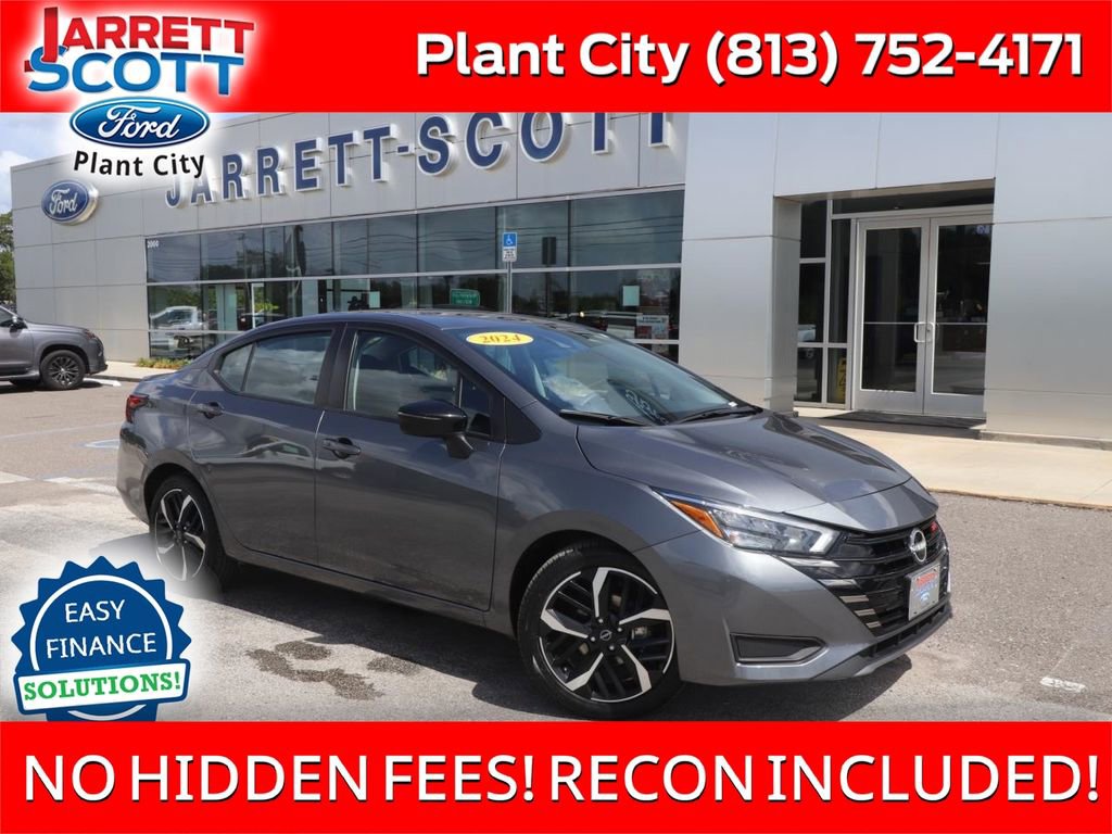 Used 2024 Nissan Versa Sedan SR with VIN 3N1CN8FV4RL912777 for sale in Plant City, FL
