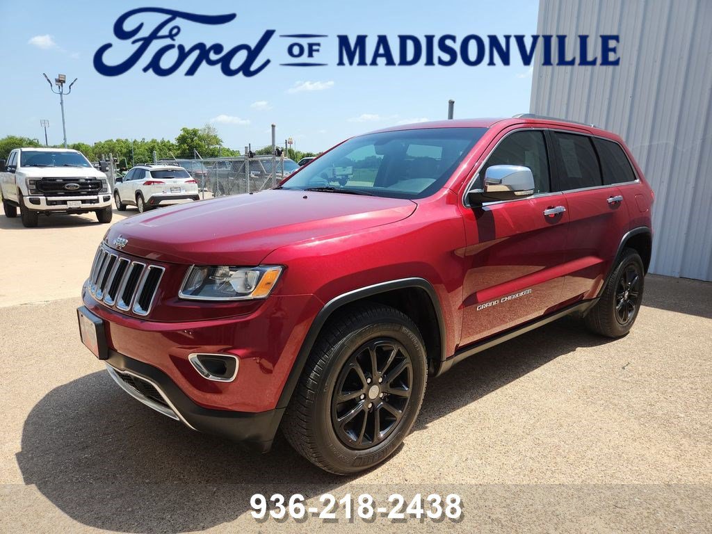 Used 2015 Jeep Grand Cherokee Limited with VIN 1C4RJEBG2FC883344 for sale in Madisonville, TX