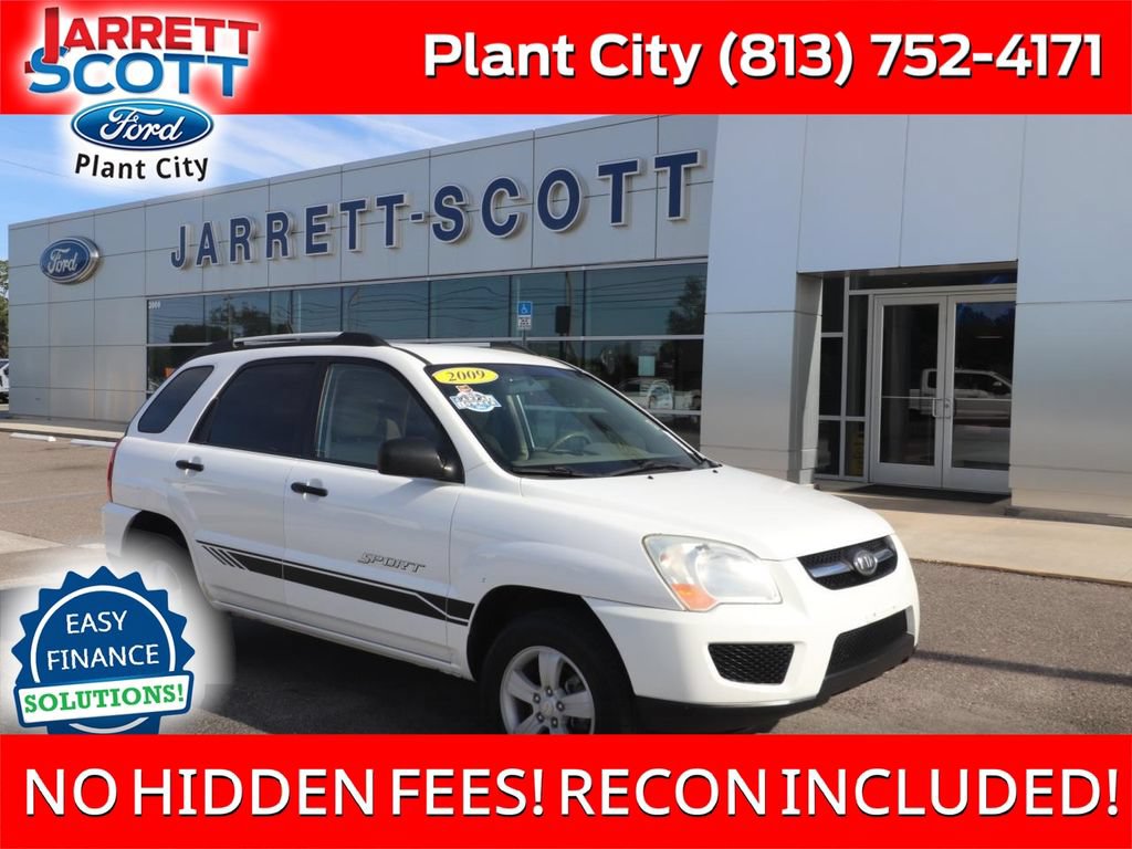 Used 2009 Kia Sportage LX with VIN KNDJF724397600656 for sale in Plant City, FL