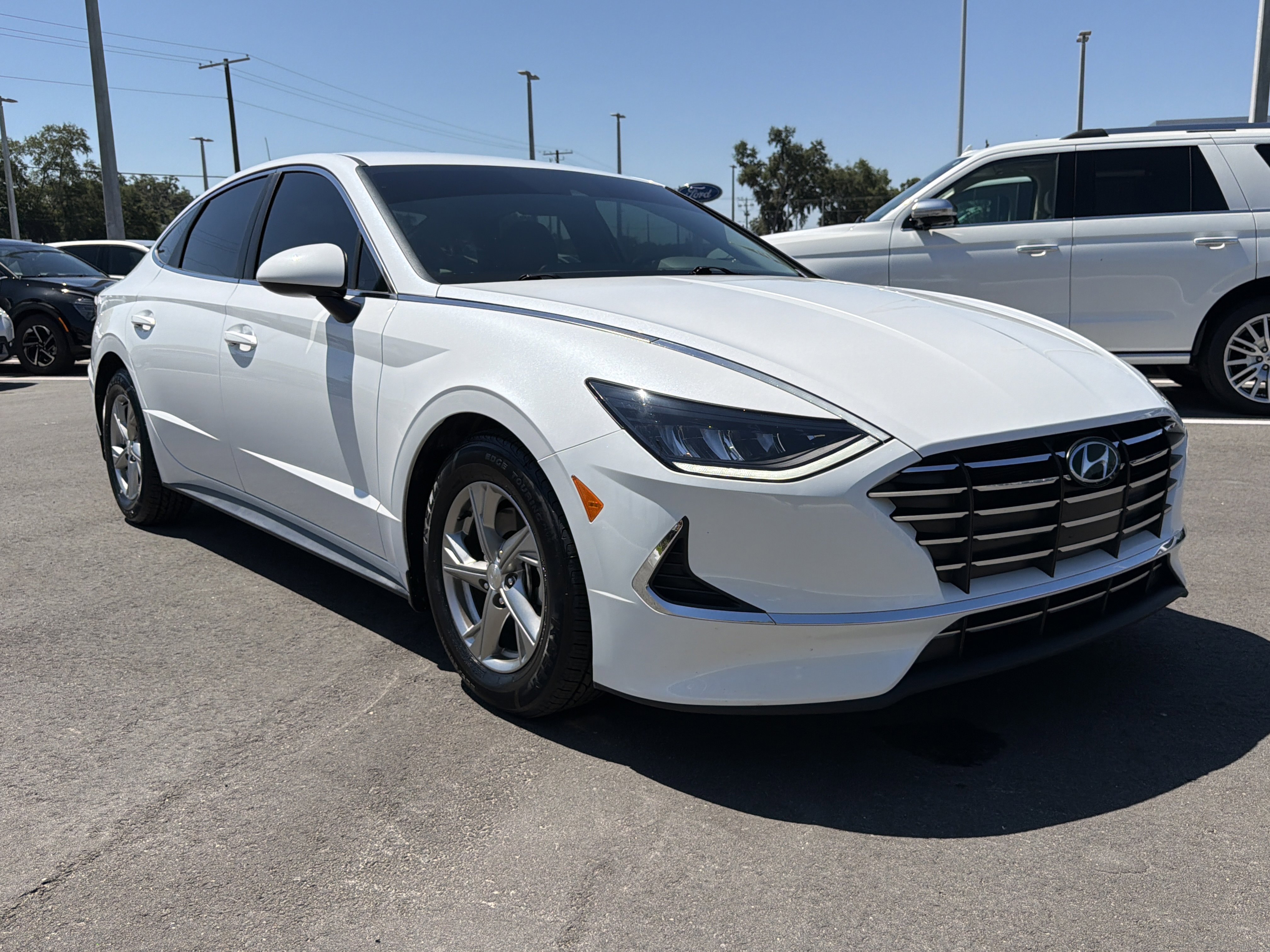 Used 2022 Hyundai Sonata SE with VIN 5NPEG4JA1NH133991 for sale in Dade City, FL