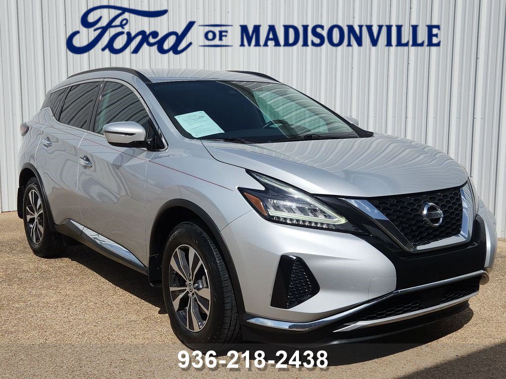 Used 2020 Nissan Murano SV with VIN 5N1AZ2BJ7LN133093 for sale in Madisonville, TX