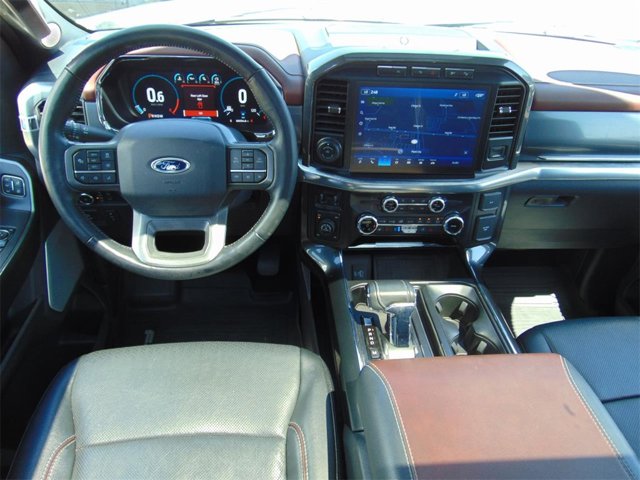 Certified 2022 Ford F-150 Lariat with VIN 1FTFW1E55NFA62291 for sale in Plant City, FL