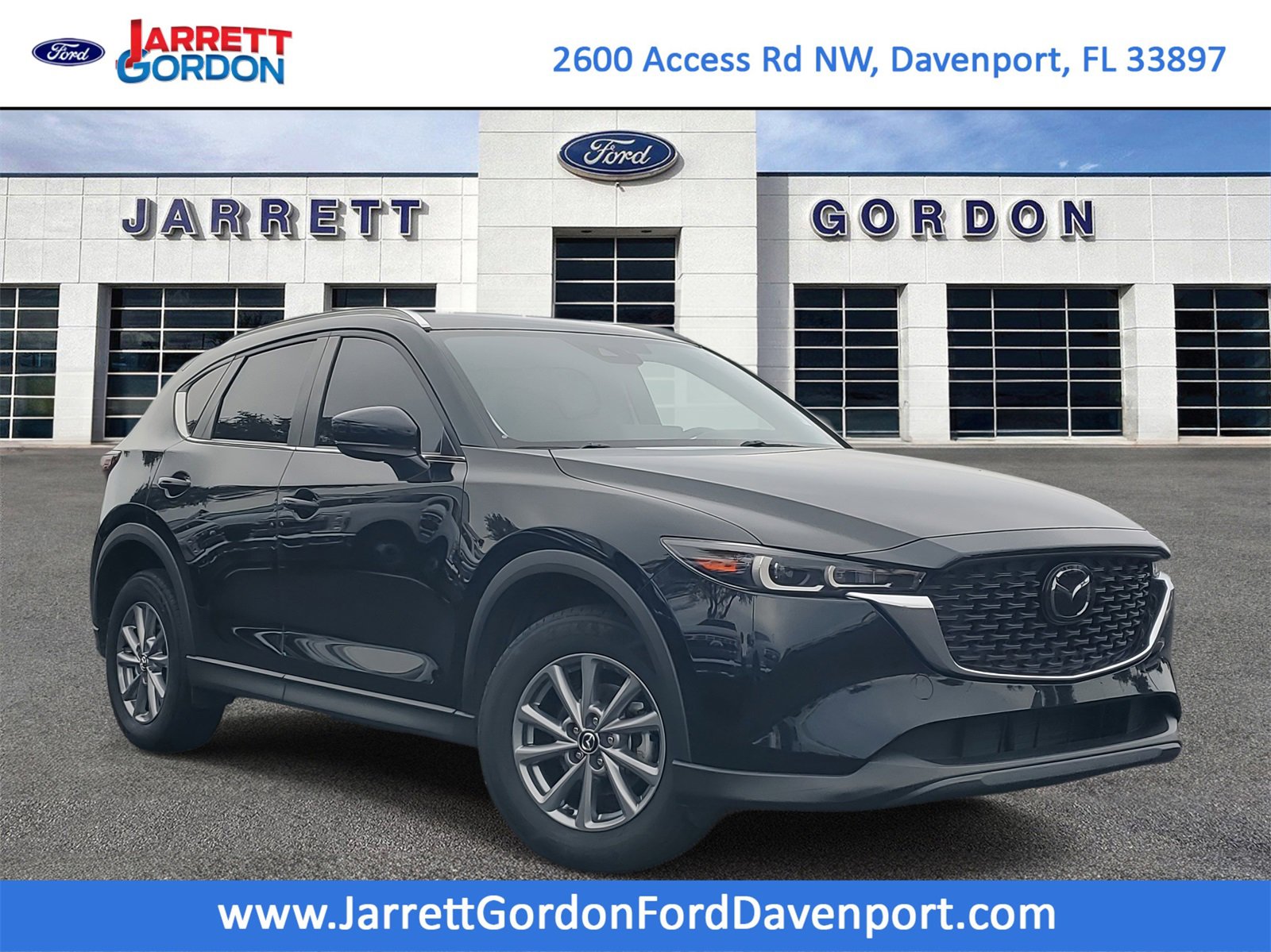 Used 2022 Mazda CX-5 S with VIN JM3KFBAM5N0546750 for sale in Davenport, FL