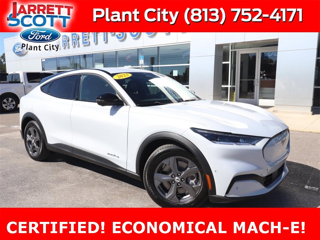 Used 2023 Ford Mustang Mach-E Select AWD with VIN 3FMTK1SSXPMA09111 for sale in Plant City, FL