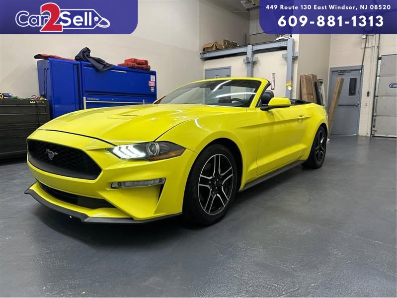 2021 Ford Mustang EcoBoost Premium Convertible's photo