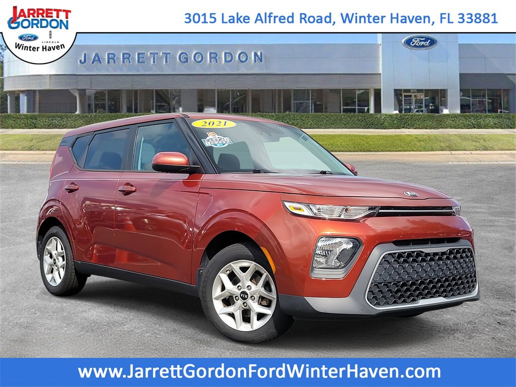 Used 2021 Kia Soul S with VIN KNDJ23AUXM7774416 for sale in Winter Haven, FL
