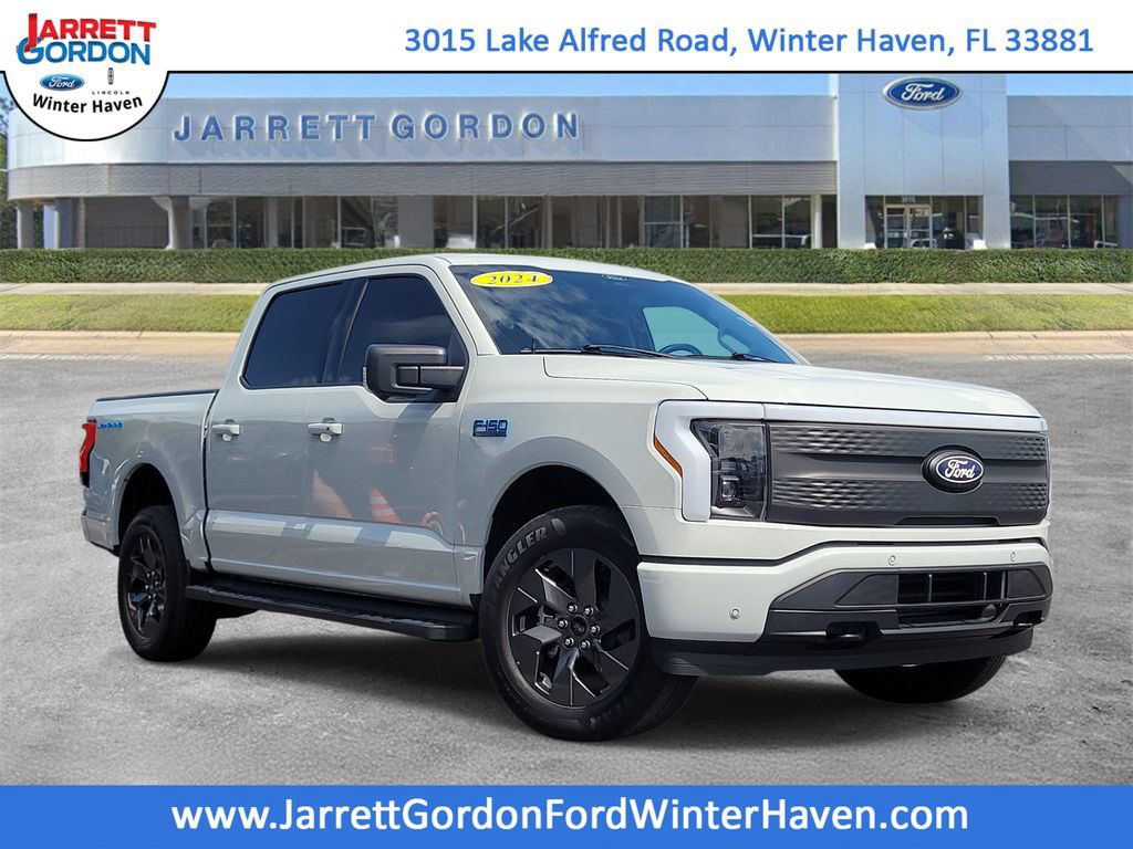 Used 2024 Ford F-150 Lightning Flash with VIN 1FT6W3L77RWG28960 for sale in Winter Haven, FL
