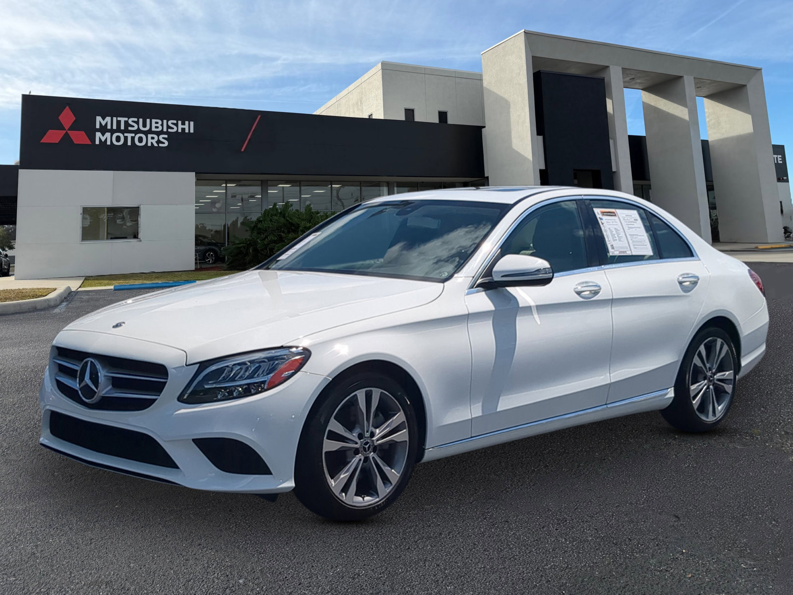 Used 2019 Mercedes-Benz C-Class Sedan C300 with VIN 55SWF8DB8KU296343 for sale in Seminole, FL
