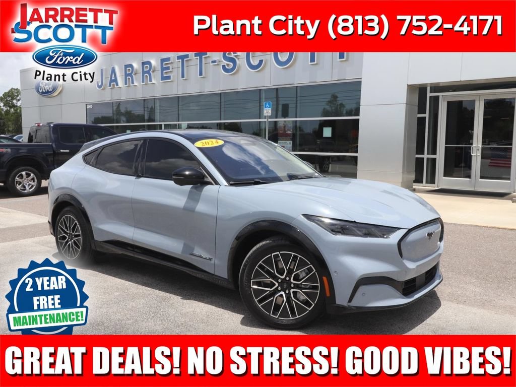 Used 2024 Ford Mustang Mach-E Premium RWD with VIN 3FMTK3R7XRMA16835 for sale in Plant City, FL