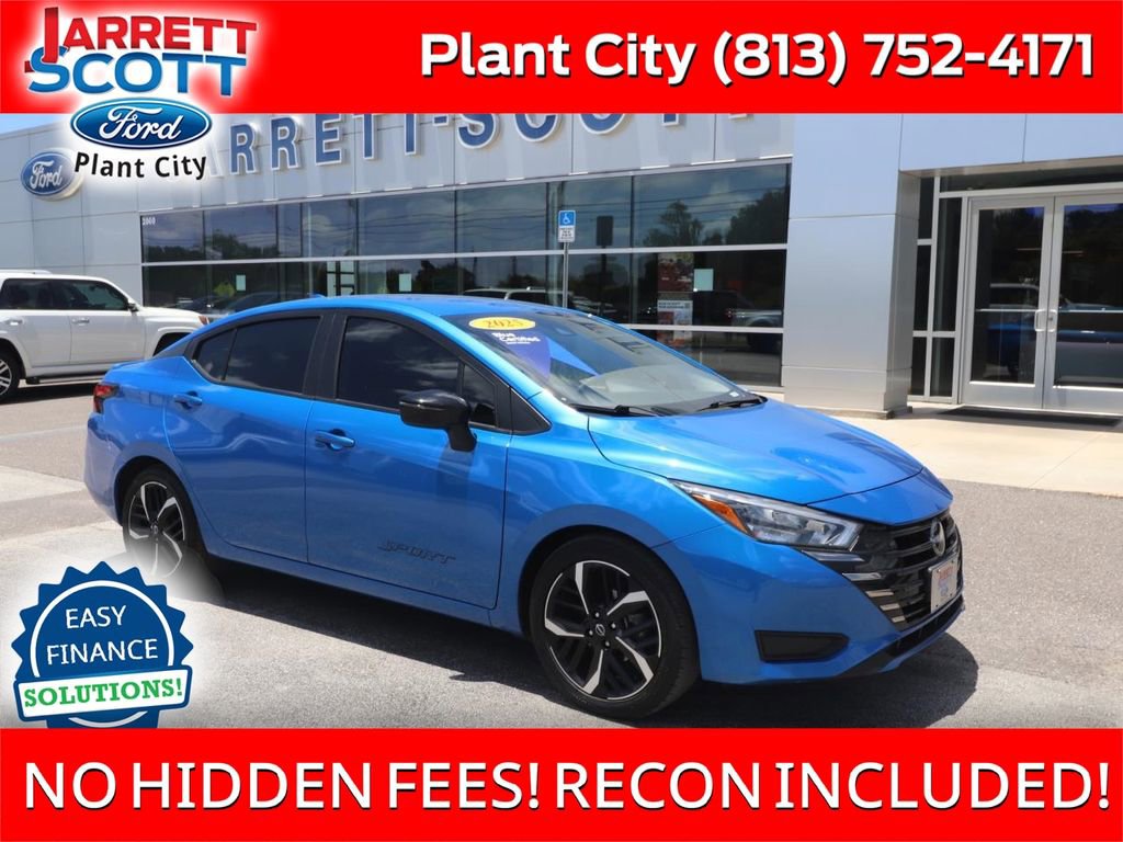 Used 2024 Nissan Versa Sedan SR with VIN 3N1CN8FV8RL905685 for sale in Plant City, FL