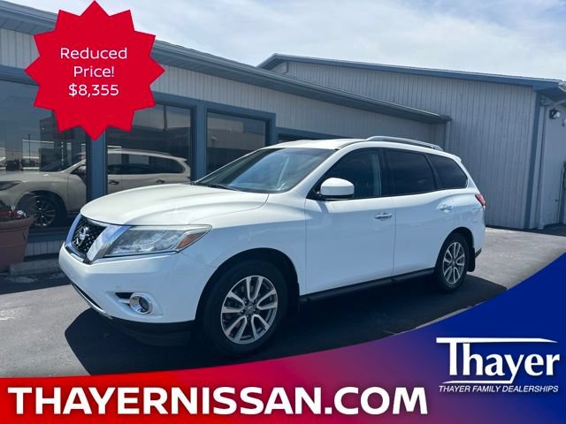 Used 2016 Nissan Pathfinder SV with VIN 5N1AR2MM6GC619774 for sale in Bowling Green, OH