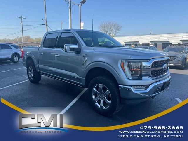 Used 2022 Ford F-150 King Ranch with VIN 1FTFW1EDXNFB16028 for sale in Little Rock