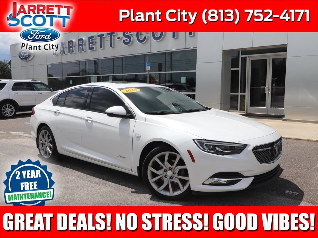 Used 2020 Buick Regal Sportback Avenir with VIN W04GW6SXXL1005810 for sale in Plant City, FL