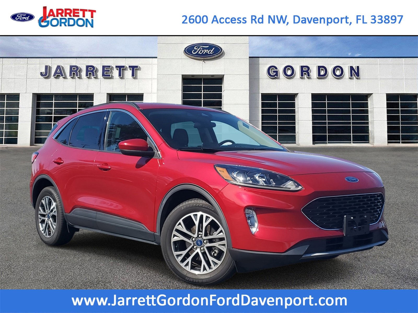 Used 2020 Ford Escape SEL with VIN 1FMCU9H91LUA19853 for sale in Davenport, FL