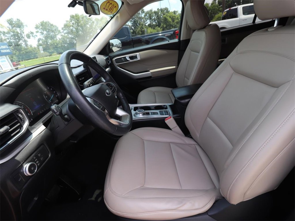 Certified 2022 Ford Explorer XLT with VIN 1FMSK7DH9NGA44732 for sale in Plant City, FL