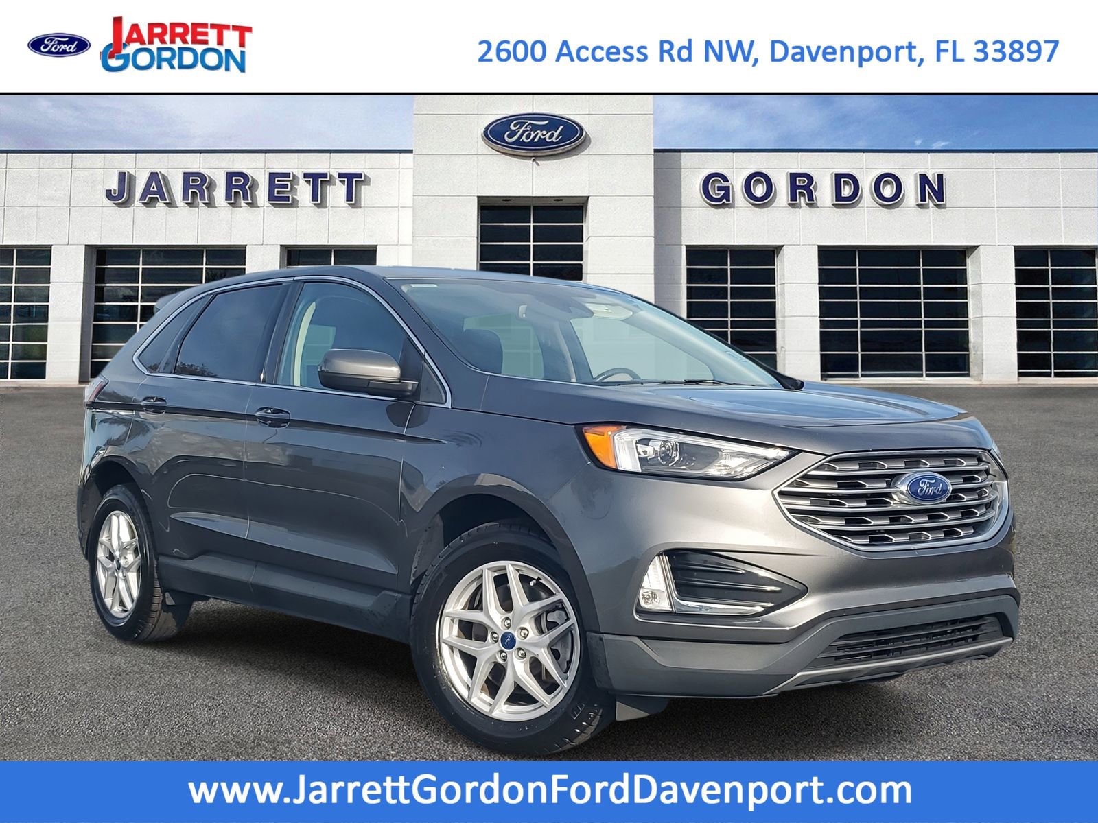 Used 2022 Ford Edge SEL with VIN 2FMPK4J96NBB09402 for sale in Davenport, FL