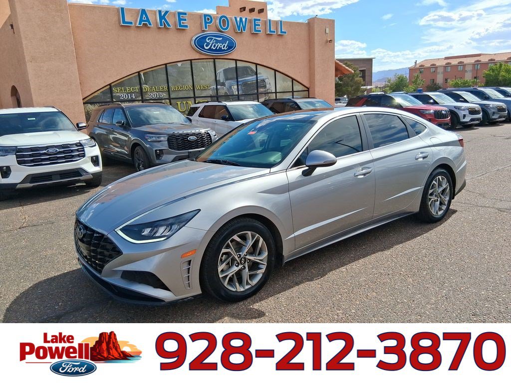 Used 2021 Hyundai Sonata SEL with VIN 5NPEF4JA2MH085001 for sale in Page, AZ