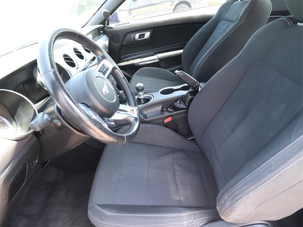 Certified 2018 Ford Mustang EcoBoost with VIN 1FA6P8TH1J5158413 for sale in Plant City, FL