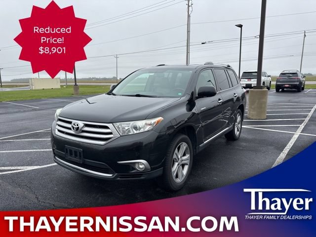 Used 2012 Toyota Highlander Limited with VIN 5TDDK3EH7CS167274 for sale in Bowling Green, OH