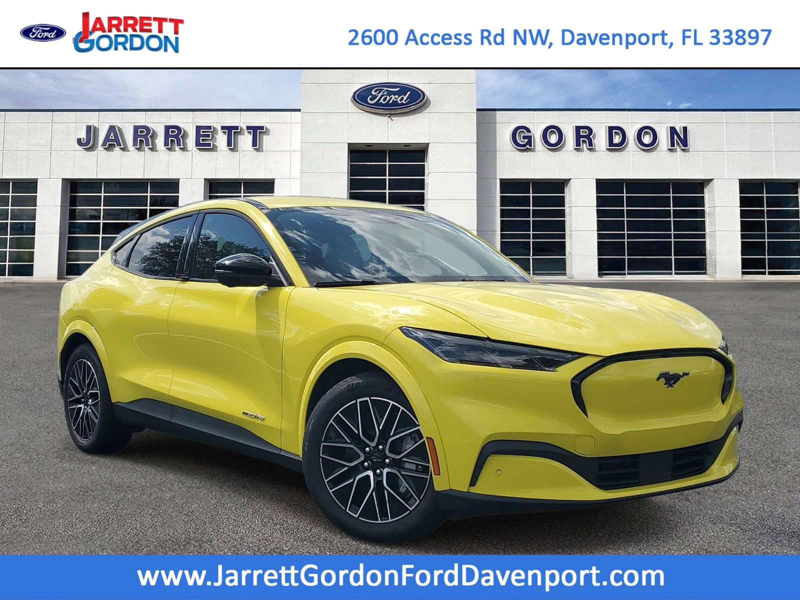 Used 2025 Ford Mustang Mach-E Premium RWD with VIN 3FMTK3R46SMA06122 for sale in Davenport, FL