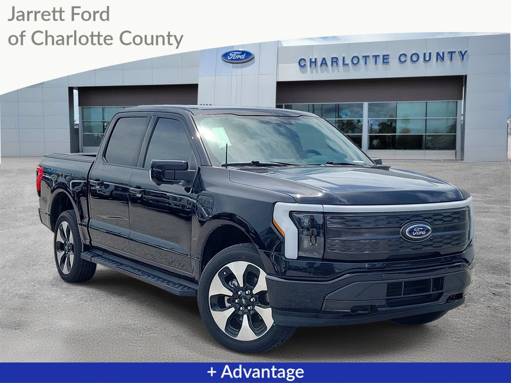 Used 2023 Ford F-150 Lightning Platinum with VIN 1FT6W1EV2PWG09598 for sale in Port Charlotte, FL