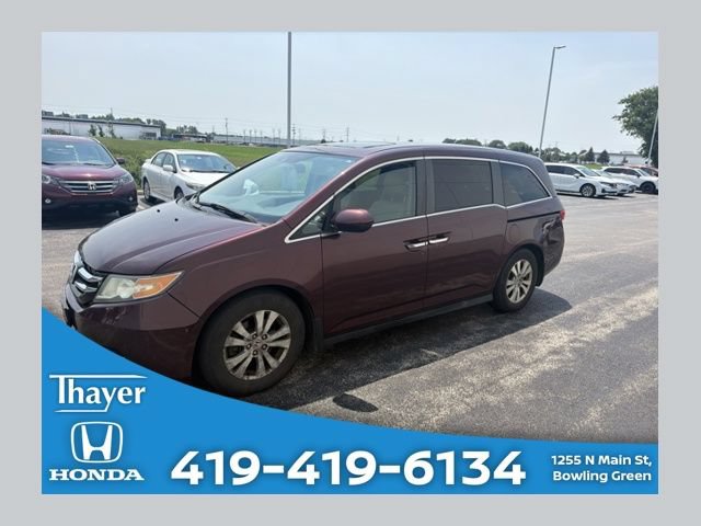 Used 2015 Honda Odyssey EX-L with VIN 5FNRL5H64FB049054 for sale in Bowling Green, OH