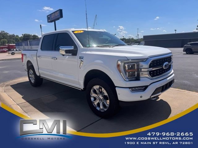 Used 2023 Ford F-150 Platinum with VIN 1FTFW1E85PFA28803 for sale in Little Rock