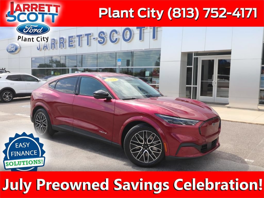 Used 2025 Ford Mustang Mach-E Premium RWD with VIN 3FMTK3R42SMA05923 for sale in Plant City, FL