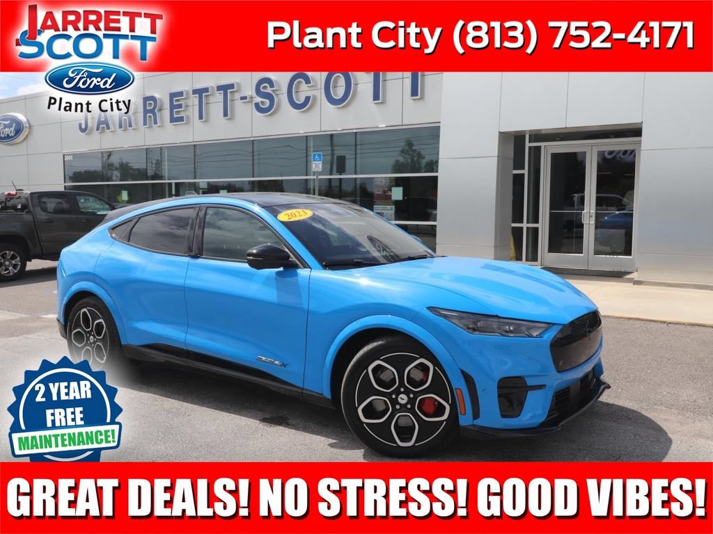 Used 2023 Ford Mustang Mach-E GT AWD with VIN 3FMTK4SE1PMA44289 for sale in Plant City, FL