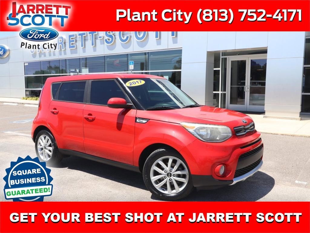 Used 2017 Kia Soul + with VIN KNDJP3A52H7456466 for sale in Plant City, FL
