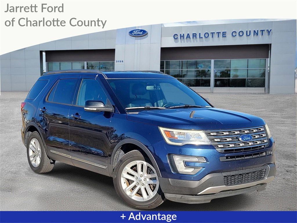 Used 2017 Ford Explorer XLT with VIN 1FM5K7D86HGE33555 for sale in Port Charlotte, FL