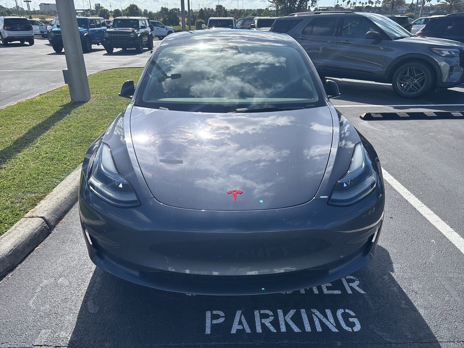 Used 2023 Tesla Model 3 Base with VIN 5YJ3E1EAXPF662590 for sale in Davenport, FL
