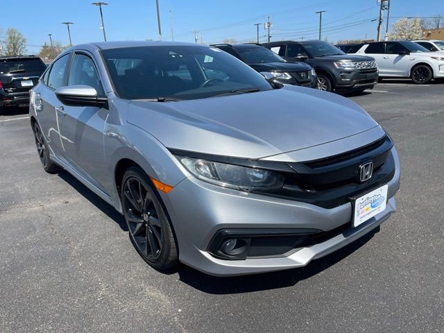 Used 2020 Honda Civic Sport with VIN 2HGFC2F85LH536552 for sale in Burlington, NJ