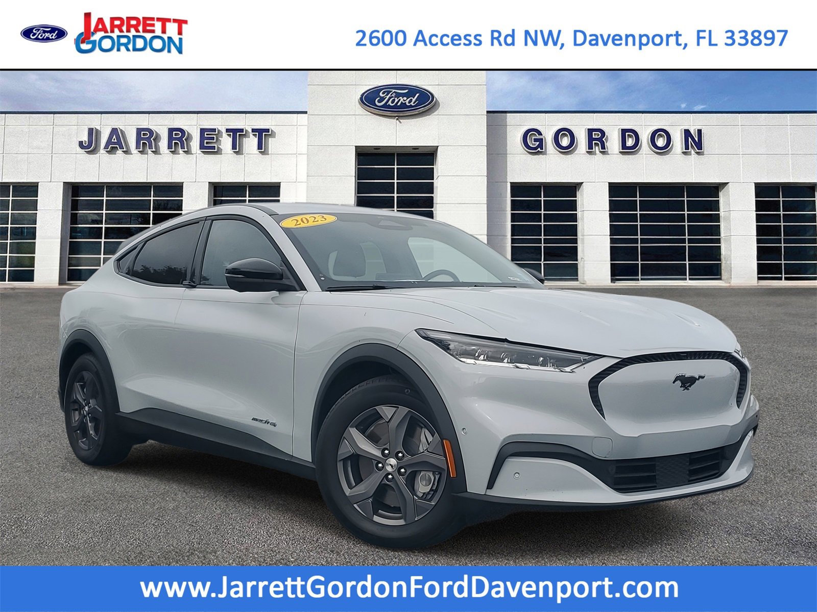 Used 2023 Ford Mustang Mach-E Select AWD with VIN 3FMTK1SSXPMA09111 for sale in Davenport, FL