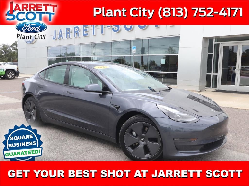 Used 2023 Tesla Model 3 Long Range with VIN 5YJ3E1EB9PF689031 for sale in Plant City, FL